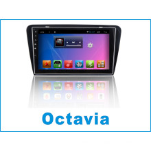 Автомобильный DVD-плеер с системой Android для Octavia с автомобильной GPS-навигацией и WiFi